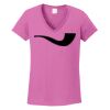 Ladies Heavy Cotton™ 100% Cotton V-Neck T-Shirt Thumbnail