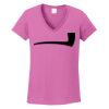 Ladies Heavy Cotton™ 100% Cotton V-Neck T-Shirt Thumbnail