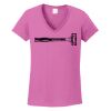 Ladies Heavy Cotton™ 100% Cotton V-Neck T-Shirt Thumbnail