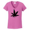 Ladies Heavy Cotton™ 100% Cotton V-Neck T-Shirt Thumbnail