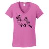 Ladies Heavy Cotton™ 100% Cotton V-Neck T-Shirt Thumbnail