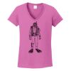 Ladies Heavy Cotton™ 100% Cotton V-Neck T-Shirt Thumbnail