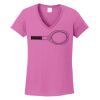 Ladies Heavy Cotton™ 100% Cotton V-Neck T-Shirt Thumbnail