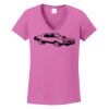 Ladies Heavy Cotton™ 100% Cotton V-Neck T-Shirt Thumbnail