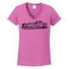 Ladies Heavy Cotton™ 100% Cotton V-Neck T-Shirt Thumbnail