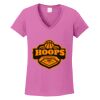 Ladies Heavy Cotton™ 100% Cotton V-Neck T-Shirt Thumbnail