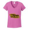 Ladies Heavy Cotton™ 100% Cotton V-Neck T-Shirt Thumbnail