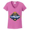 Ladies Heavy Cotton™ 100% Cotton V-Neck T-Shirt Thumbnail