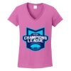 Ladies Heavy Cotton™ 100% Cotton V-Neck T-Shirt Thumbnail