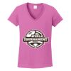 Ladies Heavy Cotton™ 100% Cotton V-Neck T-Shirt Thumbnail