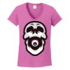 Ladies Heavy Cotton™ 100% Cotton V-Neck T-Shirt Thumbnail