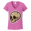 Ladies Heavy Cotton™ 100% Cotton V-Neck T-Shirt Thumbnail