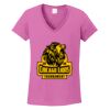 Ladies Heavy Cotton™ 100% Cotton V-Neck T-Shirt Thumbnail