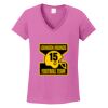 Ladies Heavy Cotton™ 100% Cotton V-Neck T-Shirt Thumbnail