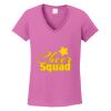 Ladies Heavy Cotton™ 100% Cotton V-Neck T-Shirt Thumbnail