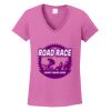 Ladies Heavy Cotton™ 100% Cotton V-Neck T-Shirt Thumbnail