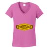 Ladies Heavy Cotton™ 100% Cotton V-Neck T-Shirt Thumbnail