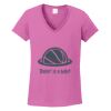 Ladies Heavy Cotton™ 100% Cotton V-Neck T-Shirt Thumbnail